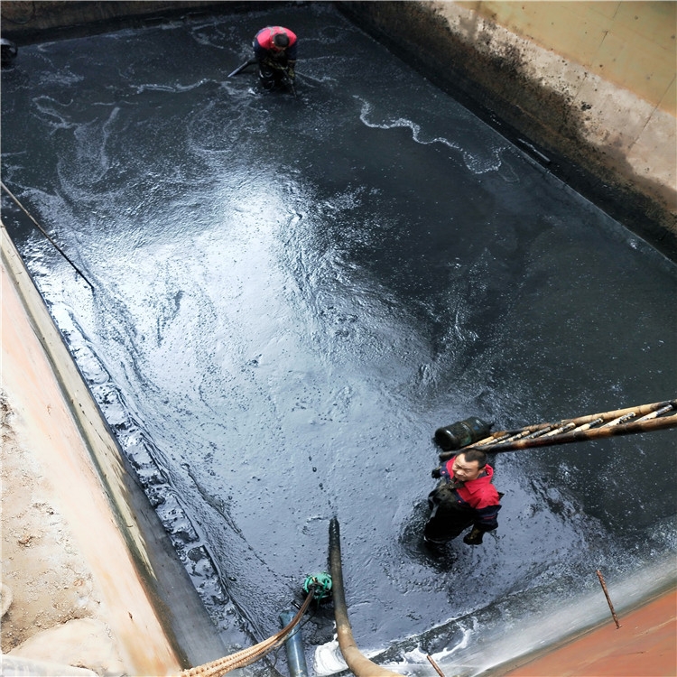 平度废水池清理