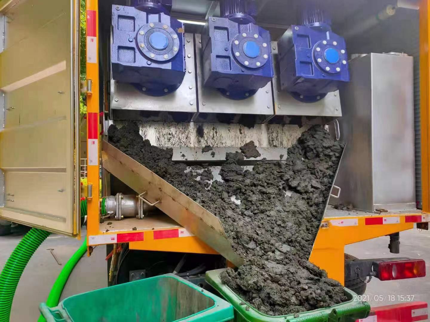 平度化粪池清掏城市维护站-泥浆净化干湿分离处理